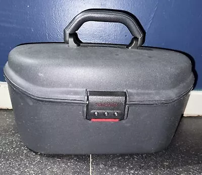 Samsonite Hard Shell Grey Beauty Makeup Travel Vanity Case 38cm By 21cm By 21cm • £10