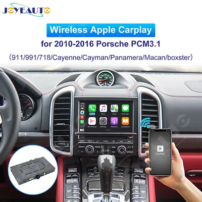 $379.50 • Buy For Porsche Cayenne PCM 3.1 Wireless CarPlay Retrofit Decoder Kit 2010-2016