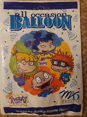 Vintage Rugrats Mylar Balloon M & D  NICKELODEON New • $4.99