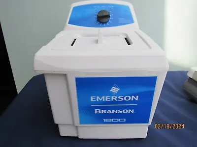 Branson 1800 1/2 Gallon Ultrasonic Cleaner EXCELLENT AND GUARANTEED • $180