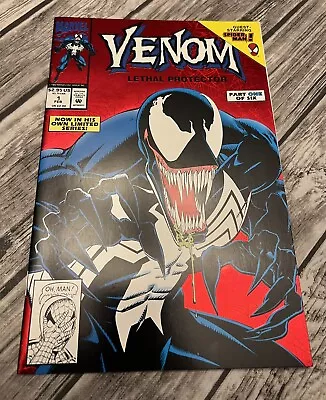 Venom Lethal Protector # 1 Red Holo-Graphic Foil Cover Near Mint Condition • $9.99