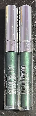 Maybelline New York Color Tattoo Eye Chrome Shadow 550 Electric Emerald Lot Of 2 • $9.99