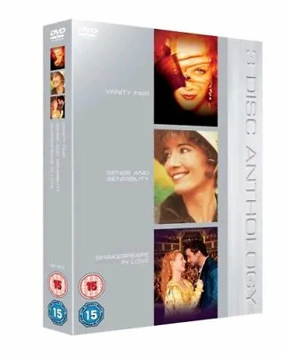 Vanity Fair/Sense And Sensibility/Shakespeare In Love DVD Drama (2005) • £3.55