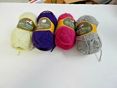 Misti Alpaca Baby Alpaca Yarn   3 Colors • $7