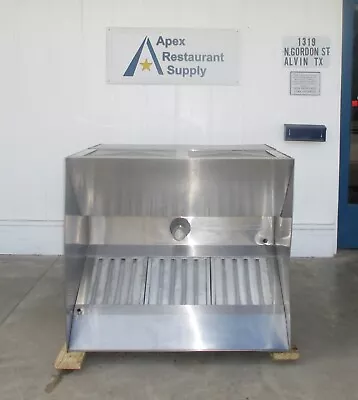 Stainless Steel Commercial Vent Hood 48  W X 42.5 D X 42.5  H #7673A • $799