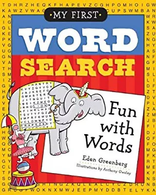 My First Word Search: Fun With Words Paperback Eden Greenberg • $5.76