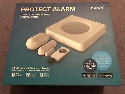 Y-cam Protrct Indoor Triple Layer Smart Phone Security System Home Alarm New. • £9.99