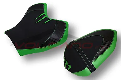 FIT KAWASAKI Z750  Z1000 2007-2012 Volcano Design Seat Cover GREEN A Anti Slip • £160