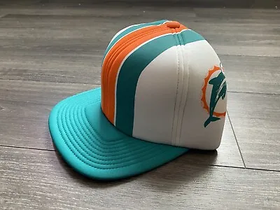 Mitchell & Ness NFL Miami Dolphins Foam Helmet Snapback Hat • £35