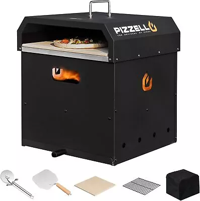 PIZZELLO Outdoor Pizza Oven 16  Wood Fired 4-in-1 Set • $207.89