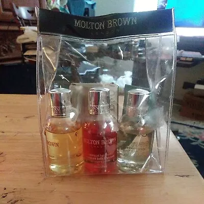 NEW Molton Brown 6 Mini Bath Beauty Set Shampoo Body Wash Soap 30ml/1oz  • $15.41