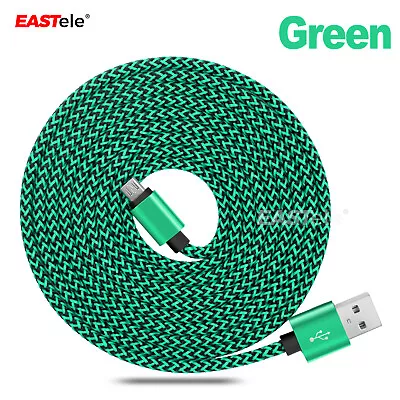 Micro USB C Braided Data Charger Cable For Samsung Galaxy S20 S10 S9 S8 S7 S6 • $5.50