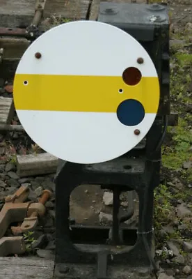 £5 • Buy Railway Ground Shunt Signal Lens Yellow.