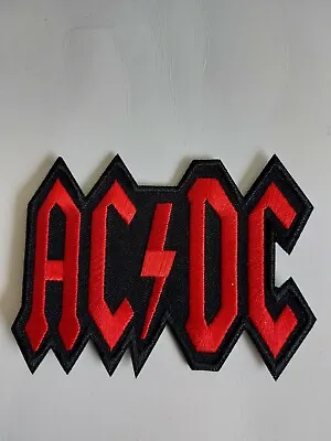 £4 • Buy AC / DC Iron On Sew On Embroidered Patch NEW No61