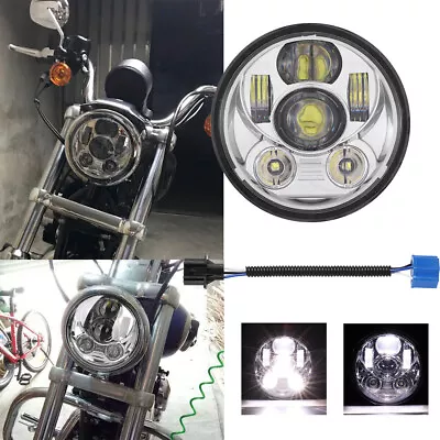 5.75 LED Headlight For Suzuki Intruder Volusia VS VL 700 800 1400 1500 Boulevard • $39.99