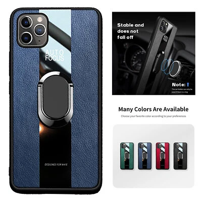 $9.71 • Buy For IPhone 14 Pro Max 14 Pro 13 11 12 XR XS 8 7+ Magnetic Ring Holder Stand Case
