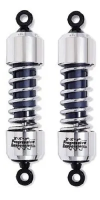 11 Inch Gas Shocks 440 Series By Progressive Suspension Billet Harley Bobber • $342.47