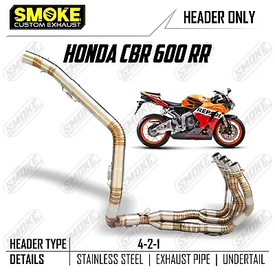 2003-2019 Honda CBR 600RR Exhaust Header Pipe 4-2-1 With Polished Finish • $360