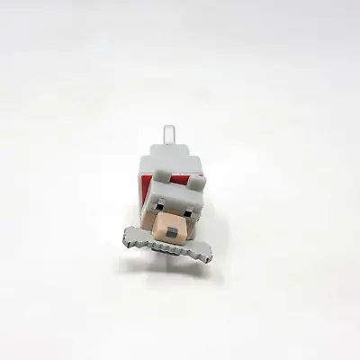 Minecraft Ice Series 5 Wolf With Bone 1  Inch Collectible Mini Figure • $7.60