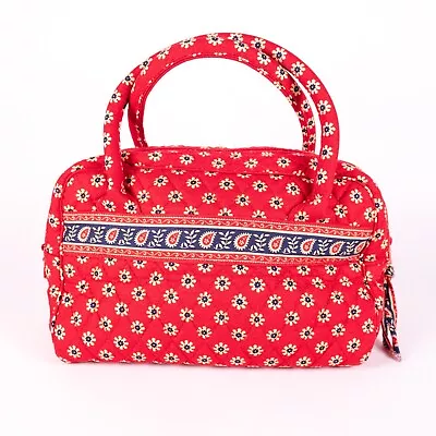 Vera Bradley Americana Red Small Handbag Great Condition • $9.99