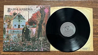 Black Sabbath Black Sabbath LP UK Original Vertigo Swirl  Pressing • $440