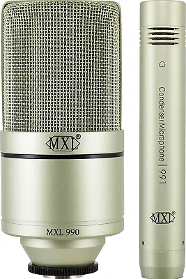 990/991 Large And Small Diaphragm Condenser Microphone Bundle • $181.99