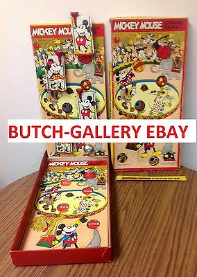 Mickey Mouse Circus Game 1934 Disney Wde In Box 1930s • $495