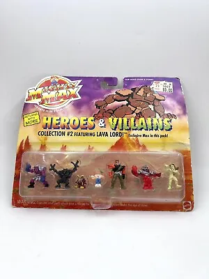 1994 Mighty Max Heroes & Villains Collection #2 Lava Lord MOC • $52.99