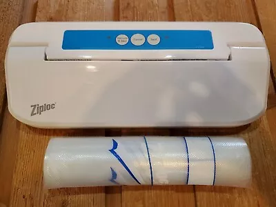 $25 • Buy Ziploc Vacuum Sealer System With Roll Of Bags Model V102
