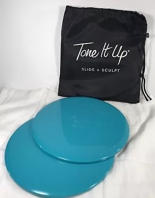 Tone It Up Slide N Sculpt Total Body Toning Set Of 2 Discs - Workout Exercise • $14.99