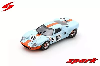 SG817 Spark: 1/43 Ford GT40 #65 3rd 1000Km Nürburgring 1968 J. Ickx - P. Hawkins • $67.15