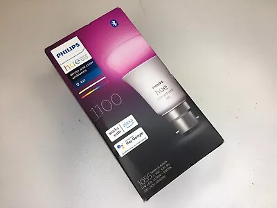 Philips Hue White/Colour Ambiance 11W A60 B22 Light Globes W/ Bluetooth - New • $77