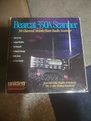 Uniden Bearcat BC350A 50 Channel Band Programmable Mobile/Base Scanner *NEW* • $139