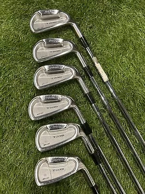 Used Mizuno T-Zoid MX-20 Iron Set 4-9 Dynalite Gold R300 Regular Flex Steel • $119.99