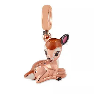 $29.95 • Buy BAMBI ROSE GOLD S925 Sterling Silver Charm By Charm Heaven 