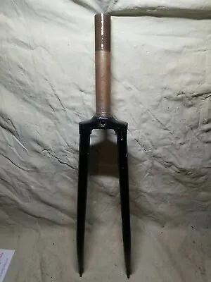 Vintage Rare Tange 7G Black 80's 90's Style Bicycle Front Fork Only • $99