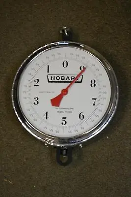 $49.99 • Buy Hobart Scale PR309 PR 309 White Double Faced Hanging Dial Scale 30 Lbs X 1 Oz
