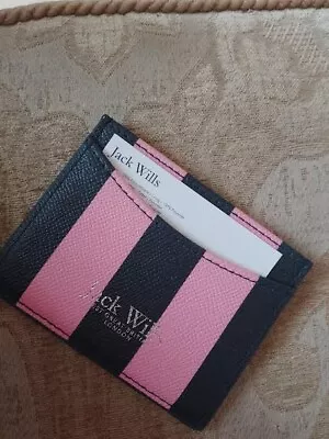 Jack Wills Card Holder Pink And Blue • £6