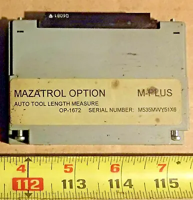 MAZATROL OPTION M-PLUS OP-1672 Auto Tool Length Measure Module For Mazak HTC-400 • $178.95