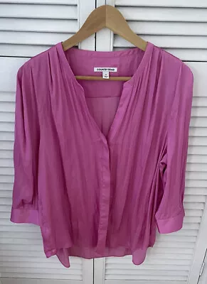 COUNTRY ROAD Pink Blouse - Size 16 • $19