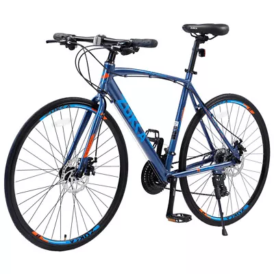 24 Speed/700c Hybrid Bike Adult City Bike Urban Adult Bicycle W Dual Disc Brakes • $295.99