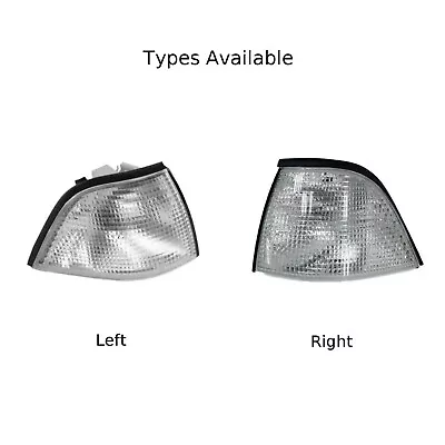 Fit For BMW E36 3-SERIES 2DR 92-98 COUPE CONVERTIBLE EURO CORNER LIGHTS CLEAR • $29.18