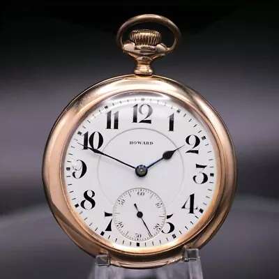 Railroad Watch | Howard Series 5 Pocket Watch | 19 Jewel 16 Size CA1912 • $500