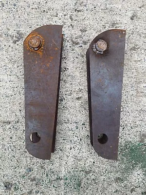 Massey Loader 80 Weld On Brackets Telehandler Tractor John Deere Jcb Matbro • £111.97