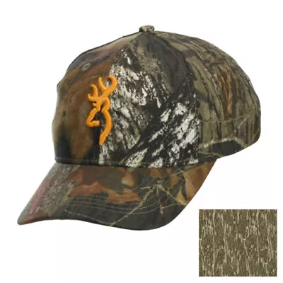 Browning 308379191 Cap 3D Gold Buckmark Mossy Oak Camouflage Hook & Loop OSFM • $17.41