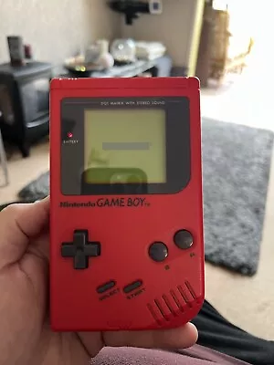 Nintendo Game Boy RedHandheld System - Original • £25