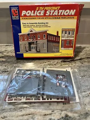 Life-Like Trains- 5th Precinct Police Station - N Scale Building Kit (Kit #7481) • $20