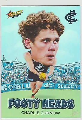 SeSlect 2024 - CHARLIE CURNOW - Footy Heads • $2.25