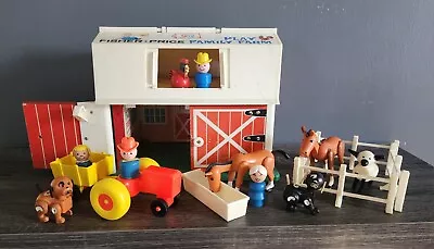 Vintage Fisher Price Little People Play Family Farm #915 • $40.99