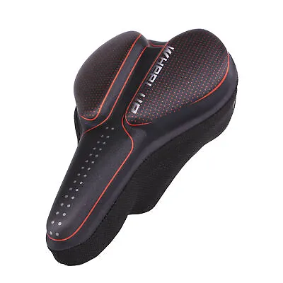 Soft Bicycle Saddle Pad Comfort Cushion Cover Gel Seat For Mountain Bike  New • $24.71